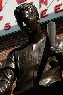 Sportsman: Theodore Samuel Ted Williams (1918- 2002). Nicknamed The