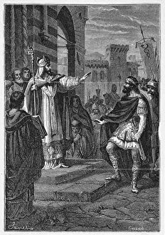 Thesalonica: THEODOSIUS AND AMBROSE
