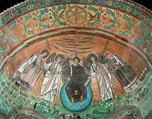 Vitalis: Theophany: Christ between two angels