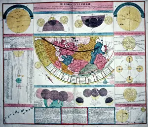 Eclipses: Theoria Eclipsium - Celestial Map, Earth and Solar Eclipse