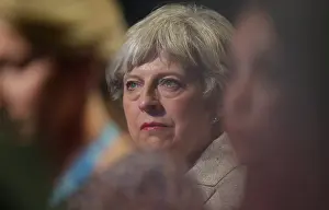 Sitzen: Theresa May MP