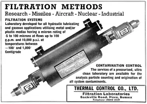 Filtration: Thermal Control Filtration Systems