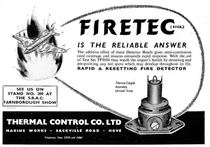 Firetec: Thermal Control Firetec Fire Detector Heads