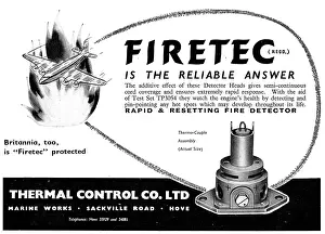 Detectors: Thermal Control FIRETEC Fire Detectors