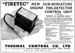 Firetec: Thermal Control FIRETEC Fire-Detectors
