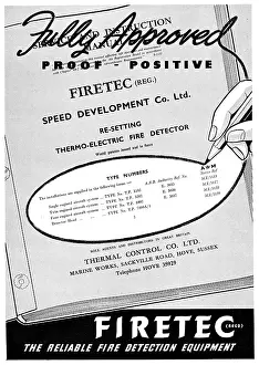 Firetec: Thermal Control Firetec Re-Setting Thermo-Electric