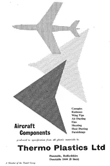 Thermo: Thermo-Plastics : Fibre Glass Laminates. Radomes & Wing Tips