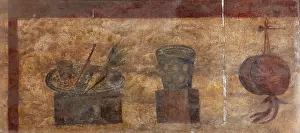 Thermopolium: Thermopolium of Via di Diana (Taberna), Ostia Antica, Italy