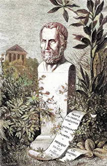 Theophrastus: Therophrastus bust