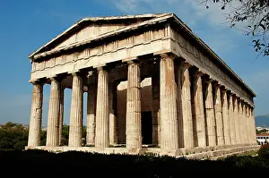 Doric: THESEION-HEPHAISTEION. V century B.C. Athens. Greece