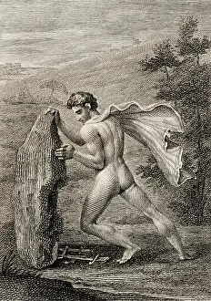 Identify: Theseus and Aegeus Rock