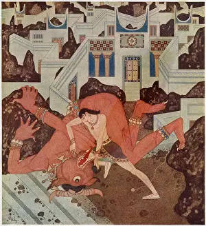 Defeats: Theseus and the Minotaur