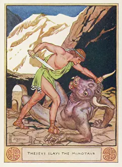 Labyrinth: THESEUS SLAYS MINOTAUR