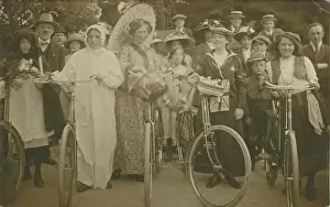 Menai: Thespian Group with Bicycles
