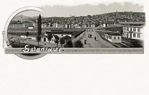 Thesalonica: Thessaloniki, Greece - General Panoramic View
