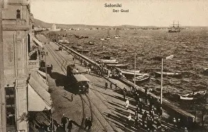 Thesalonica: Thessaloniki - The Waterfront - Quayside