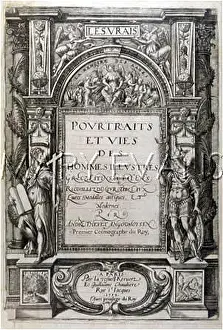 Vies: THEVET TITLE PAGE 1584