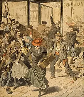 Apaches: Thieves in jewellery store