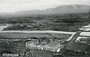 Plains: Thingvellir Panorama, Iceland