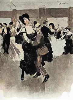 Lucinda Gosling Collection: A Third-Rate Night Club by Tom Browne