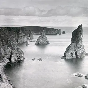 Stacks: Thirle Door and the Stacks of Duncansby, Scotland