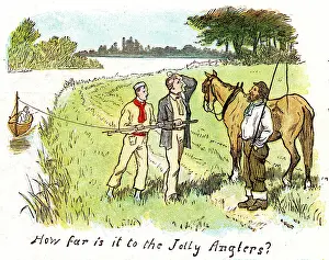 Anglers: A THIRST-MAKING HAUL 1879
