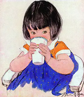Beaker: Such a Thirsty Maid by Muriel Dawson