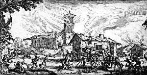 Miseries: Thirty Years War 1618 - 1648, atrocities, pillaging