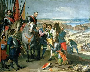Kneel: Thirty Years War (1618-1648). The Surrender of Julich. 1621