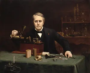 Innovators: Thomas Alva Edison, 1890, by Abraham Archibald