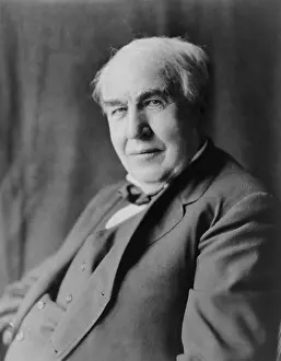 One Person: Thomas Alva Edison in 1922. He remained active until