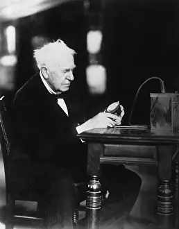 Explosions: Thomas Alva Edison, 1928