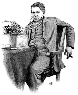 Earphones: THOMAS ALVA EDISON