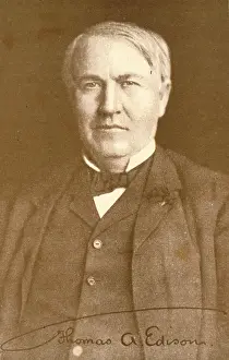 Alva: Thomas Alva Edison, American inventor