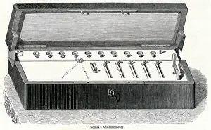 Calculators: THOMAS ARITHOMETER 1851