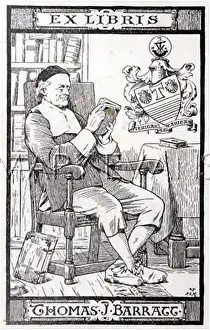 Libris: THOMAS BARRATT BOOKPLATE