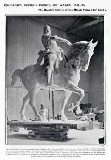 May23: Thomas Brock's statue of the Black Prince for Leeds