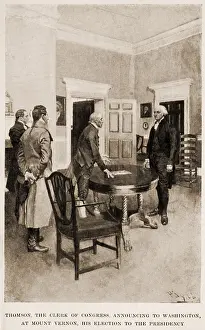 Gwgroup: Thomas the Clerk of the Congress announcing ?
