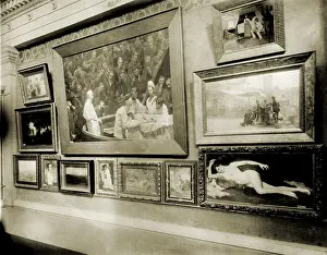Prominently: Thomas Eakin's monumental realist painting, ?