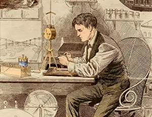 Menlo: Thomas Edison, American inventor