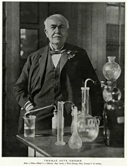 77th: Thomas Edison - the inventor on his 77th Birthday