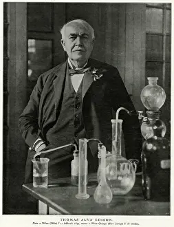77th: Thomas Edison - the inventor on his 77th Birthday