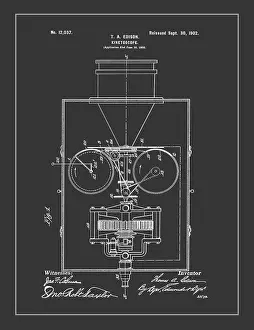 Menlo: Thomas Edison, Kinetoscope Patent, 1902