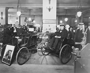 Phonograph: Thomas Edison in Quadricycle