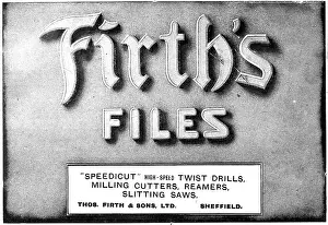 Speedicut: Thomas Firth & Sons - FIrth's Files. Speedicut Twist Drills