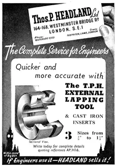 Lapping: Thomas Headland Lathe Tools - TPH External Lapping Tool