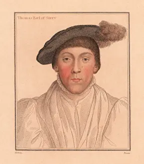 Dessin: Thomas Howard, Earl of Surrey