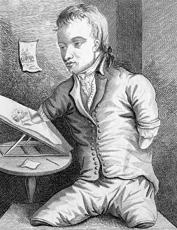Oddities: Thomas Inglefield, limbless painter