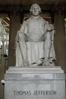 1826: Thomas Jefferson (1743 '1826). Statue. Missouri History Muse