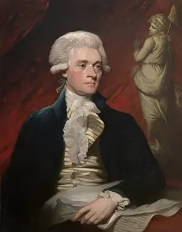 Signer: Thomas Jefferson in 1785 portrait by British
